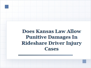 Calculating Punitive Damages After a Rideshare Accident