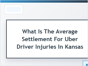 Estimating Uber Driver Injury Settlements in Kansas